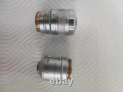 Leica Microscope Objective Lens 506507 10X/0.30 Ph1 Plan L20X/0.40 Corr