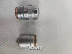 Leica Microscope Objective Lens 506507 10X/0.30 Ph1 Plan L20X/0.40 Corr