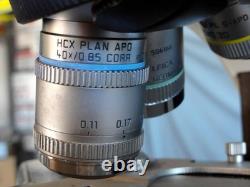 Leica Microscope Objective Lens HCX PLAN APO 40x. 85 CORR? / 0.11-0.23/C 506167