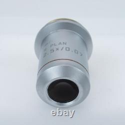 Leica N Plan 2.5x/0.07 N Plan Microscope Objective Lens M25 506083