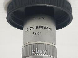 Leica PL FLUOTAR 100X/0.90? /0 Objective microscope Lens used in good shape
