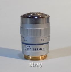 Leica PL Fluotar L 63x / 0.70 Corr Microscope Objective Lens 506061