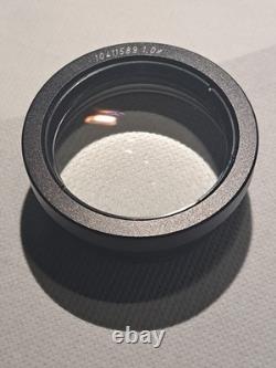 Leica Stereo Microscope 1.0x Auxiliary Objective Lens 10411589