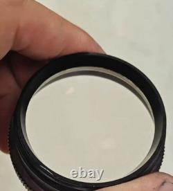 Leica Stereo Microscope Auxiliary Lens 0.63x 10445201 Objective for MS5 MZ6 MZ75