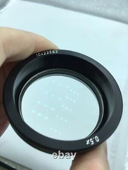 Leica Stereo Microscope Auxiliary Objective 0.5x 10422563