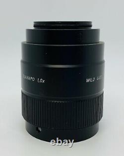 Leica / Wild 445355 Planapo 1X Microscope Objective Lens Plan Apo MZ Series
