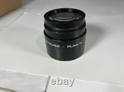 Leica Wild Heerbrugg M8 Microscope plan1x objective lens, 60mm thread diameter