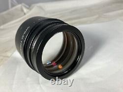 Leica Wild Heerbrugg M8 Microscope plan1x objective lens, 60mm thread diameter