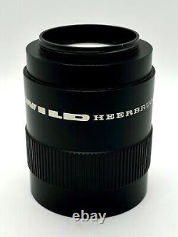 Leica Wild Plan 1.6x Microscope Objective Lens For M and MZ Series Excellent