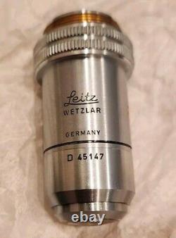 Leitz 100/1.30 Phaco Oel 170/0.17 Microscope Objective Lens Plan 100x