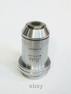 Leitz 12.5X/0.25 W P Water Immersion Polarizing Microscope Objective Lens 215mm