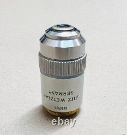 Leitz 40X Phaco 2 Phase Contrast Microscope Objective Lens (519769) 160mm