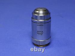 Leitz 40x Oil Flourescence Microscope Objective 40/1.30 Oel 170/0.17 Lens