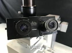 Leitz D70475 93907 Orthlux II Microscope with Objective Lenses