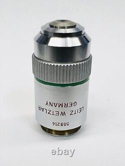 Leitz EF 25X/0.50 P / Polarizing Microscope Objective Lens 160mm (559214)