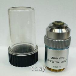 Leitz EF 40X/0.65 Phaco 2 Phase Contrast Microscope Objective Lens 160mm 719769