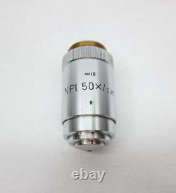 Leitz Microscope? /0 NPL 50X/0.80 Objective Lens