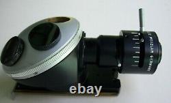 Leitz Microscope 5 Position Lens Turret Nose Piece Objective Selector +