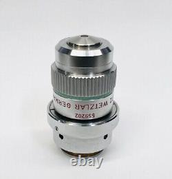Leitz NPL 20X/0.40 Microscope Objective Lens Infinity Corr. ICR Polarizing DIC