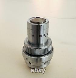 Leitz NPL 20X/0.40 P Microscope Objective Lens Nomarski ICR Polarizing DIC Prism