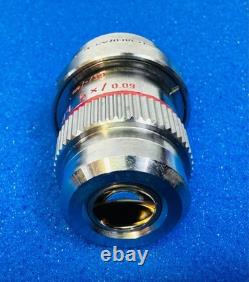 Leitz NPL 5X/0.09 P Microscope Objective Lens Nomarski ICR Polarizing DIC Prism