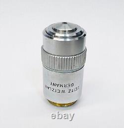 Leitz NPL Fluotar 16X0.45 Microscope Objective Lens 160mm