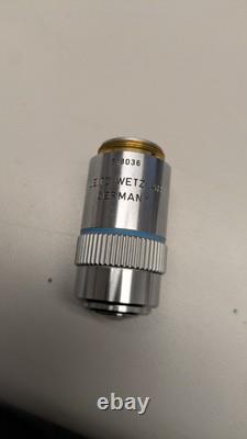 Leitz PL Fluotar 40X/0.70 160/0.17 microscope objective lens