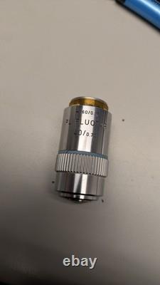Leitz PL Fluotar 40X/0.70 160/0.17 microscope objective lens