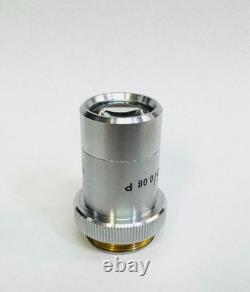 Leitz PL Plan 2.5X/0.08 P Polarizing Microscope Objective Lens 170mm