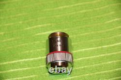 Leitz Plan 4X/0.10 Microscope Objective Lens 160/- #519863 (Excellent)