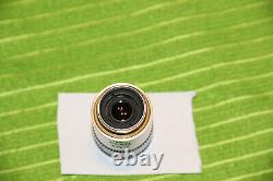 Leitz Plan 4X/0.10 Microscope Objective Lens 160/- #519863 (Excellent)