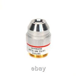 Leitz Wetzlar 567008 PL Fluotar 5X/0.12 Microscope Objective Lens Infinity