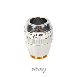 Leitz Wetzlar 569234 NPL Fluotar 20X/0.45 DF Microscope Objective Lens Darkfield