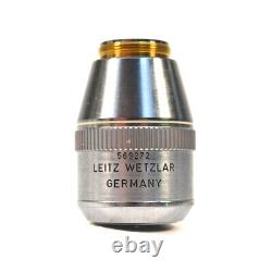 Leitz Wetzlar 569272 NPL Fluotar 100X/0.90 DF Microscope Objective Lens