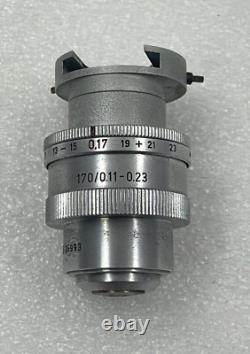 Leitz Wetzlar Apo 40/0.95 Microscope Objective Lens 170/0.11-0.23