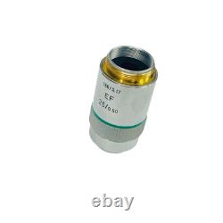 Leitz Wetzlar EF 25/0.50 25x Microscope Objective Lens 160/0.17 Made in Germany