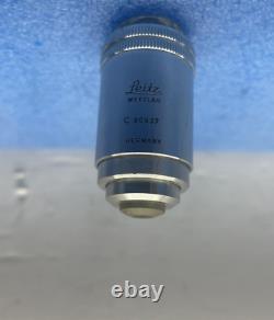 Leitz Wetzlar Microscope Objective Lens PL 80X/0.95 C80837