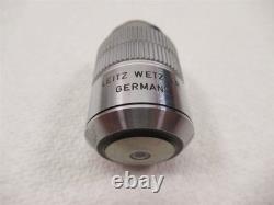 Leitz Wetzlar NPL FLUOTAR 100x 1.32-0.60 Oil Microscope Objective Lens 160mm