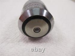 Leitz Wetzlar NPL FLUOTAR 100x 1.32-0.60 Oil Microscope Objective Lens 160mm