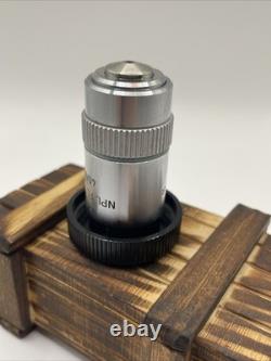 Leitz Wetzlar NPL Fluotar 40X/0.70 Microscope Objective Lens Fluorite 160/0.17