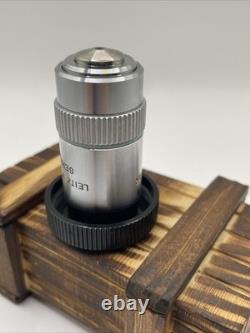 Leitz Wetzlar NPL Fluotar 40X/0.70 Microscope Objective Lens Fluorite 160/0.17