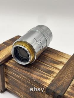 Leitz Wetzlar NPL Fluotar 40X/0.70 Microscope Objective Lens Fluorite 160/0.17