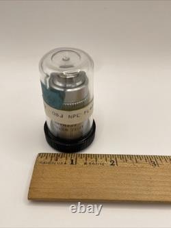 Leitz Wetzlar NPL Fluotar 40X/0.70 Microscope Objective Lens Fluorite 160/0.17