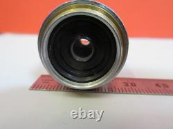 Leitz Wetzlar Objective Plan 100x /160 Lens Microscope Part As Pictured &b2-a-28