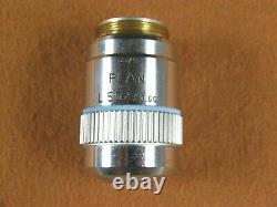 Leitz Wetzlar PLAN L 50x / 0.60 Microscope Objective Lens Infinity Long Distance