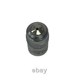 Leitz Wetzlar PL 80x / 0.95 Infinity Microscope Objective Lens Made in Germany