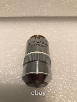 Leitz Wetzlar PL APO 160x/1.25w Microscope Objective Lens