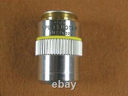 Leitz Wetzler Npl Fluotar 10X /. 22 Microscope Objective Lens Infinity