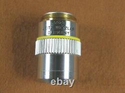 Leitz Wetzler Npl Fluotar 10X /. 22 Microscope Objective Lens Infinity