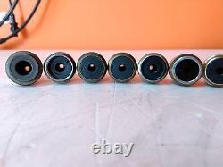 Lot of 21 Assorted 97X 100X Microscope Objectives AS-IS
